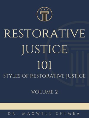 cover image of Restorative Justice 101